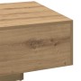 Mesa de centro madera ingeniería roble artisan 85x55x31 cm en Mesas de centro | Comprar online en Foru.es