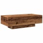 Mesa de centro madera de ingeniería envejecida 100x49,5x31 cm en Mesas de centro | Comprar online en Foru.es