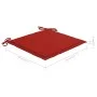Garten-Esszimmerstühle mit Kissen, 2 Stück, massives Akazienholz von vidaXL, Gartenstühle - Ref: Foro24-3060798, Preis: 218,3...
