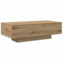 Mesa de centro madera ingeniería roble artisan 100x49,5x31 cm en Mesas de centro | Comprar online en Foru.es