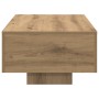 Mesa de centro madera ingeniería roble artisan 100x49,5x31 cm en Mesas de centro | Comprar online en Foru.es