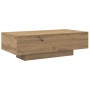 Mesa de centro madera ingeniería roble artisan 100x49,5x31 cm en Mesas de centro | Comprar online en Foru.es