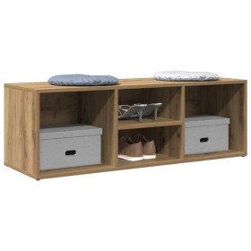 Banco zapatero madera ingeniería roble artisan 105x35x35 cm en Zapateros y organizadores de calzado | Comprar online en Foru.es