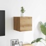 Mueble de pared para TV roble artisan 30,5x30x30 cm en Muebles TV | Comprar online en Foru.es