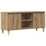 Mueble para TV madera de ingeniería roble artisan 102x35x50 cm en Muebles TV | Comprar online en Foru.es
