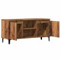 Mueble de TV madera ingeniería madera envejecida 102x35x50 cm en Muebles TV | Comprar online en Foru.es