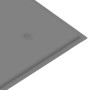 Banco de jardín 3 plazas madera eucalipto gris y cojín 150 cm de vidaXL, Bancos de jardín - Ref: Foro24-3061051, Precio: 228,...