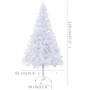 Árbol de Navidad artificial con luces y bolas 230 ramas 120 cm en Decoración Festiva y Estacional | Comprar online en Foru.es