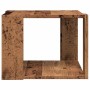 Mesa de centro de madera contrachapada envejecida 40x40x30 cm en Mesas de centro | Comprar online en Foru.es