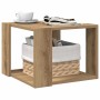 Mesa de centro madera de ingeniería roble artisan 40x40x30 cm en Mesas de centro | Comprar online en Foru.es
