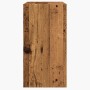 Mesa auxiliar de madera contrachapada envejecida 50x26x50 cm en Mesas auxiliares | Comprar online en Foru.es