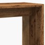 Mesa auxiliar de madera contrachapada envejecida 50x26x50 cm en Mesas auxiliares | Comprar online en Foru.es
