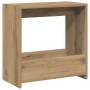 Mesa auxiliar madera contrachapada roble artisian 50x26x50 cm en Mesas auxiliares | Comprar online en Foru.es