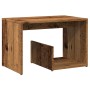 Mesa auxiliar de madera contrachapada envejecida 59x36x38 cm en Mesas auxiliares | Comprar online en Foru.es