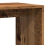 Mesa auxiliar de madera contrachapada envejecida 59x36x38 cm en Mesas auxiliares | Comprar online en Foru.es