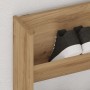 Zapatero de pared madera ingeniería roble artisan 80x18x60 cm en Zapateros y organizadores de calzado | Comprar online en Foru.e