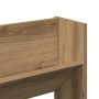 Zapatero de pared madera ingeniería roble artisan 80x18x60 cm en Zapateros y organizadores de calzado | Comprar online en Foru.e