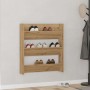 Zapatero de pared madera ingeniería roble artisan 80x18x90 cm en Zapateros y organizadores de calzado | Comprar online en Foru.e