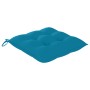Sillas de comedor jardín con cojines 2 uds madera maciza acacia de vidaXL, Sillas de jardín - Ref: Foro24-3060837, Precio: 25...