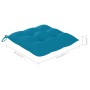 Sillas de comedor jardín con cojines 2 uds madera maciza acacia de vidaXL, Sillas de jardín - Ref: Foro24-3060837, Precio: 25...