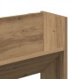 Zapatero de pared madera ingeniería roble artisan 80x18x90 cm en Zapateros y organizadores de calzado | Comprar online en Foru.e