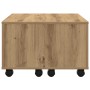 Mesa de centro madera de ingeniería roble artisan 60x60x38 cm en Mesas de centro | Comprar online en Foru.es