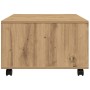 Mesa de centro madera de ingeniería roble artisan 60x60x38 cm en Mesas de centro | Comprar online en Foru.es