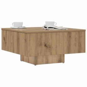 Mesa de centro madera de ingeniería roble artisan 60x60x31,5 cm en Mesas de centro | Comprar online en Foru.es