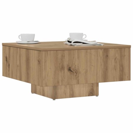 Mesa de centro madera de ingeniería roble artisan 60x60x31,5 cm en Mesas de centro | Comprar online en Foru.es