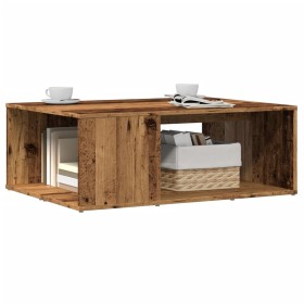 Mesa de centro madera de ingeniería envejecida 90x67x33 cm en Mesas de centro | Comprar online en Foru.es
