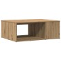 Mesa de centro madera de ingeniería roble artisan 90x67x33 cm en Mesas de centro | Comprar online en Foru.es