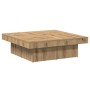Mesa de centro madera de ingeniería roble artisan 90x90x28 cm en Mesas de centro | Comprar online en Foru.es