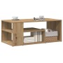 Mesa de centro madera contrachapada roble artisan 100x50x40 cm en Mesas de centro | Comprar online en Foru.es