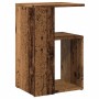 Mesa auxiliar de madera contrachapada envejecida 36x30x56 cm en Mesas auxiliares | Comprar online en Foru.es