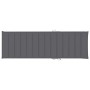 Tumbona de jardín con cojín madera maciza de acacia de vidaXL, Tumbonas - Ref: Foro24-3061329, Precio: 210,07 €, Descuento: %