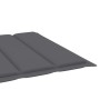 Tumbona de jardín con cojín madera maciza de acacia de vidaXL, Tumbonas - Ref: Foro24-3061329, Precio: 210,07 €, Descuento: %