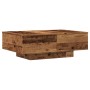 Mesa de centro madera ingeniería madera envejecida 90x60x31 cm en Mesas de centro | Comprar online en Foru.es
