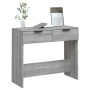Mesa consola madera contrachapada gris Sonoma 90x36x75 cm de vidaXL, Mesas auxiliares - Ref: Foro24-817073, Precio: 53,99 €, ...