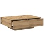 Mesa de centro madera de ingeniería roble artisan 90x60x31 cm en Mesas de centro | Comprar online en Foru.es