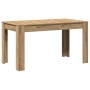 Mesa de comedor madera ingeniería roble artisan 140x74,5x76 cm en Mesas de comedor | Comprar online en Foru.es