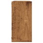 Estantes cubo de pared 4 uds madera envejecida 30x15x30 cm en Estanterías | Comprar online en Foru.es