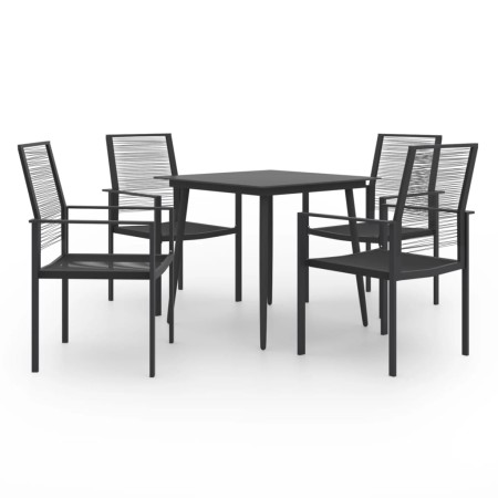 Juego de comedor de jardín 5 piezas de vidaXL, Conjuntos de jardín - Ref: Foro24-3060256, Precio: 286,96 €, Descuento: %