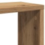 Estantes cubo de pared 4 uds madera roble artisan 30x15x30 cm en Estanterías | Comprar online en Foru.es