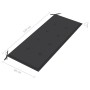 Banco de jardín 2 plazas madera eucalipto gris y cojín 120 cm de vidaXL, Bancos de jardín - Ref: Foro24-3061023, Precio: 187,...
