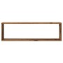Estantes cubo de pared 2 uds madera envejecida 100x15x30 cm en Estanterías | Comprar online en Foru.es