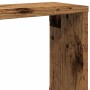 Estantes cubo de pared 2 uds madera envejecida 100x15x30 cm en Estanterías | Comprar online en Foru.es