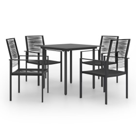 Juego de comedor de jardín 5 piezas de vidaXL, Conjuntos de jardín - Ref: Foro24-3060262, Precio: 281,28 €, Descuento: %