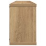 Estantes cubo de pared 2 uds madera roble artisan 60x15x23 cm en Estanterías | Comprar online en Foru.es