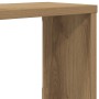 Estantes cubo de pared 2 uds madera roble artisan 60x15x23 cm en Estanterías | Comprar online en Foru.es
