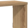 Estantes cubo de pared 4 uds madera roble artisan 60x15x23 cm en Estanterías | Comprar online en Foru.es